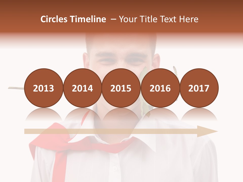 Young Casual Mouth PowerPoint Template