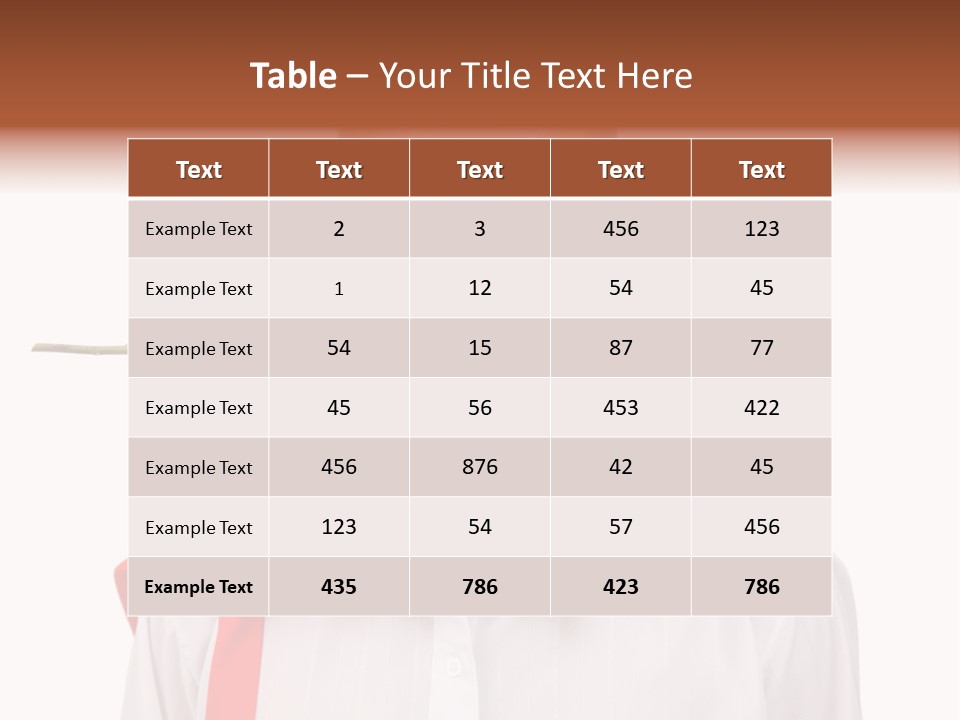 Young Casual Mouth PowerPoint Template