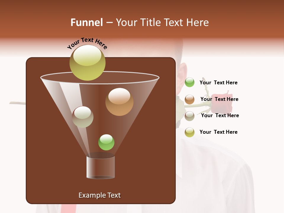 Young Casual Mouth PowerPoint Template