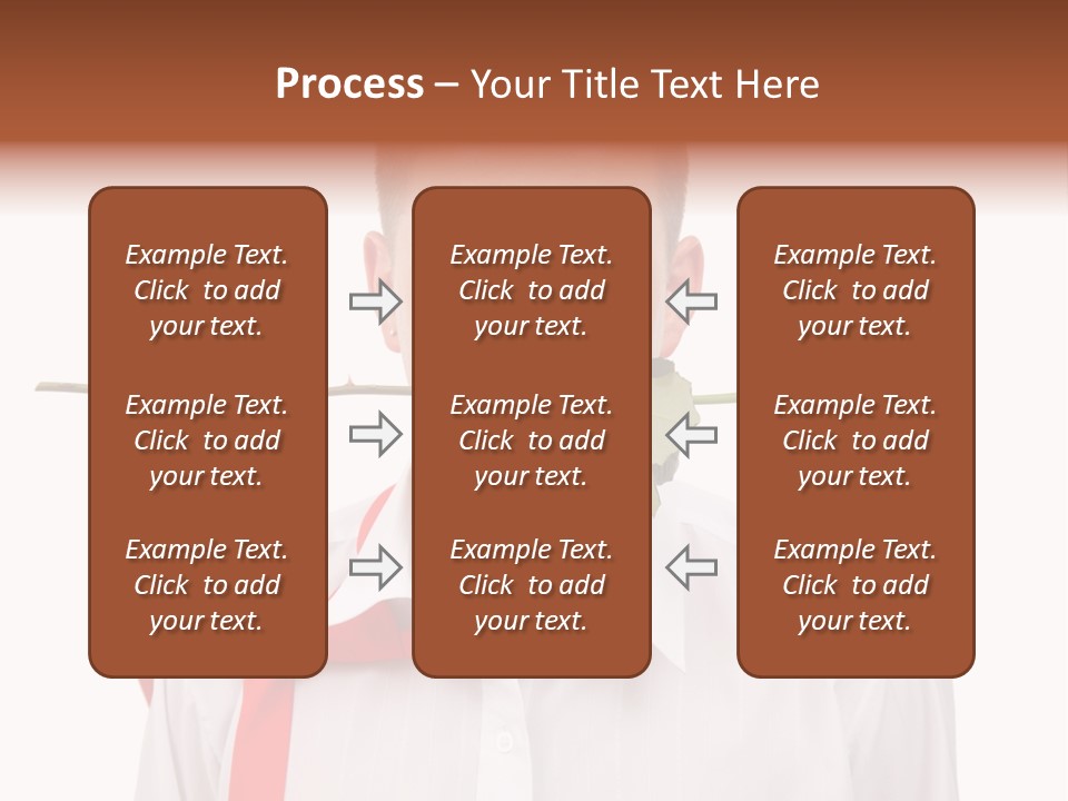 Young Casual Mouth PowerPoint Template