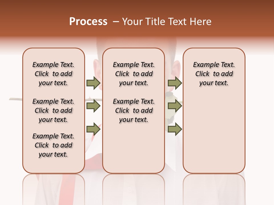 Young Casual Mouth PowerPoint Template