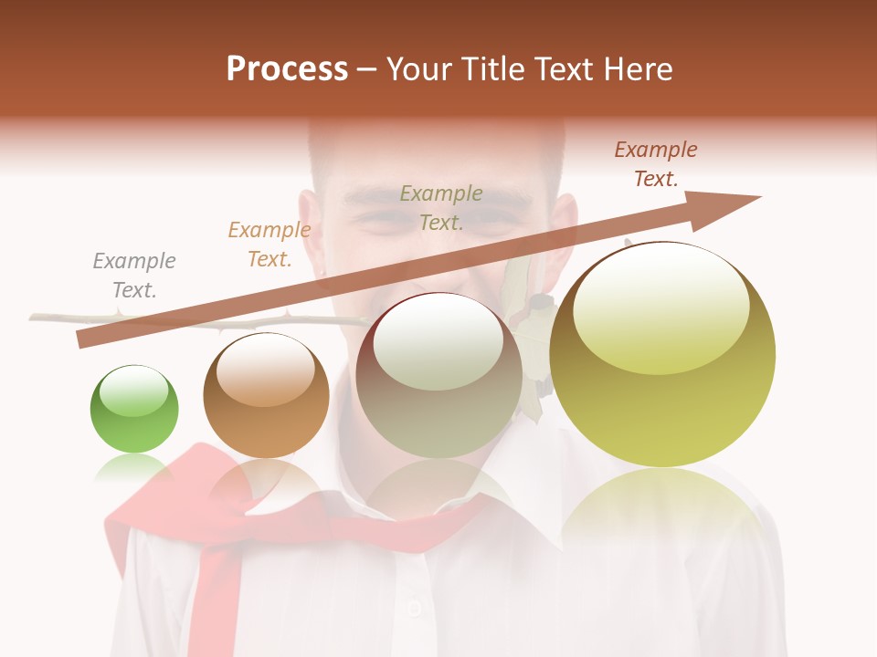 Young Casual Mouth PowerPoint Template