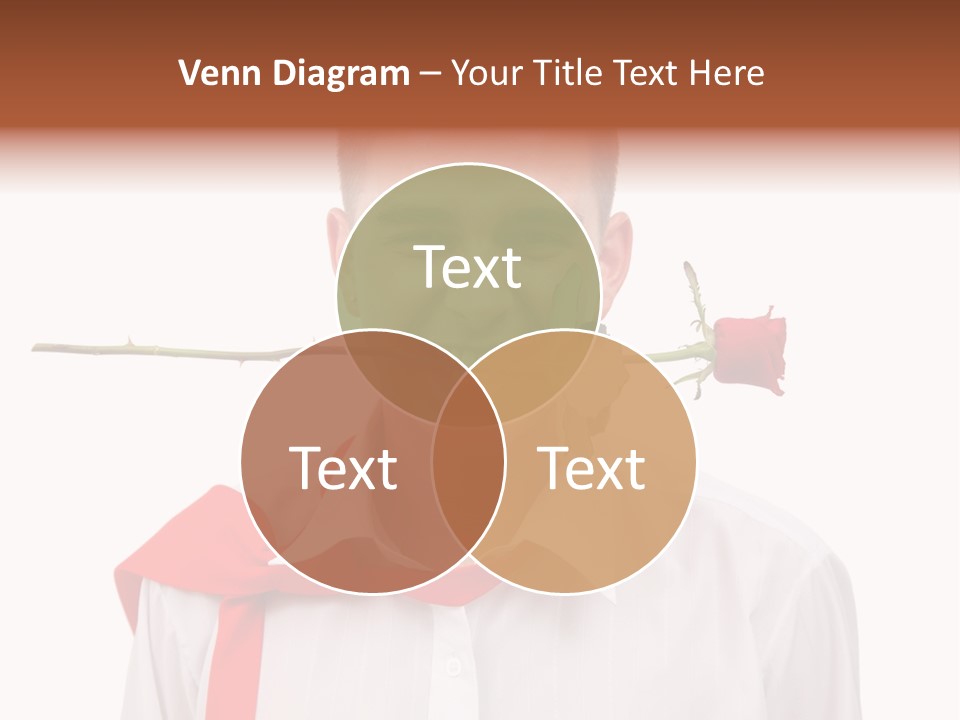 Young Casual Mouth PowerPoint Template