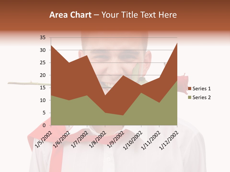 Young Casual Mouth PowerPoint Template
