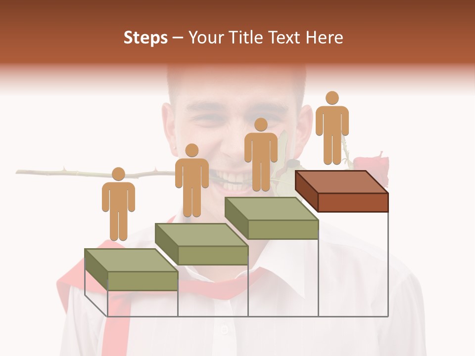Young Casual Mouth PowerPoint Template