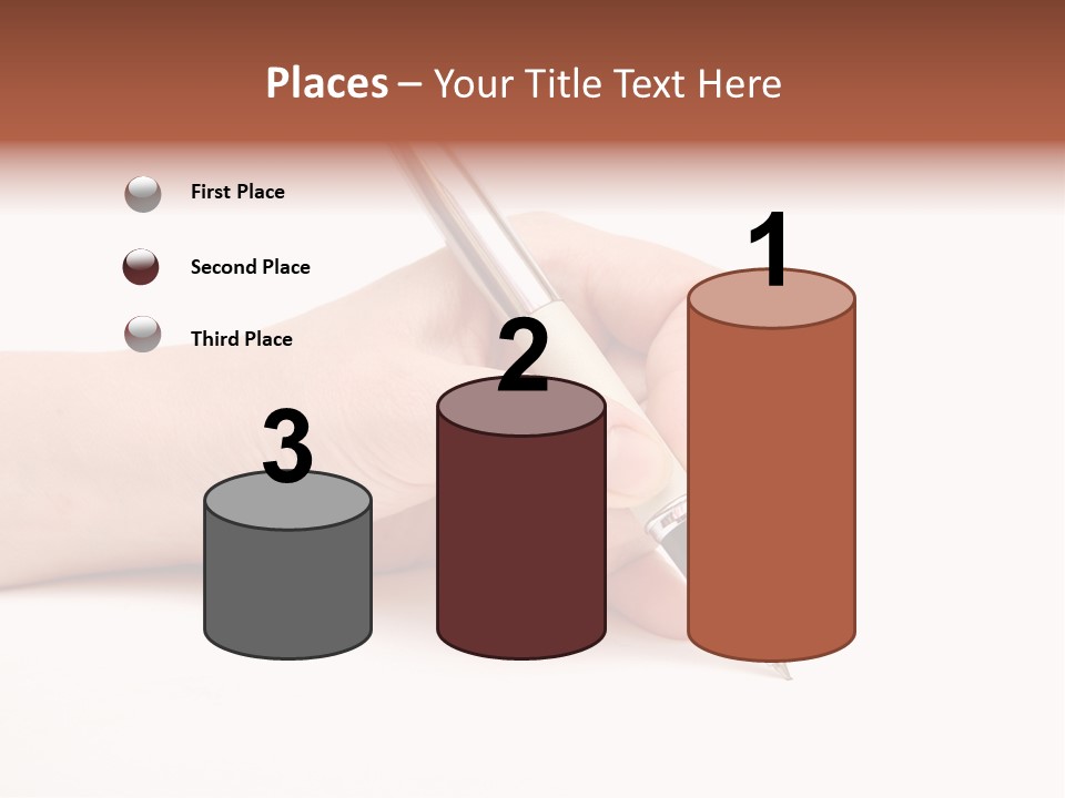 Pencil Empty Manager PowerPoint Template