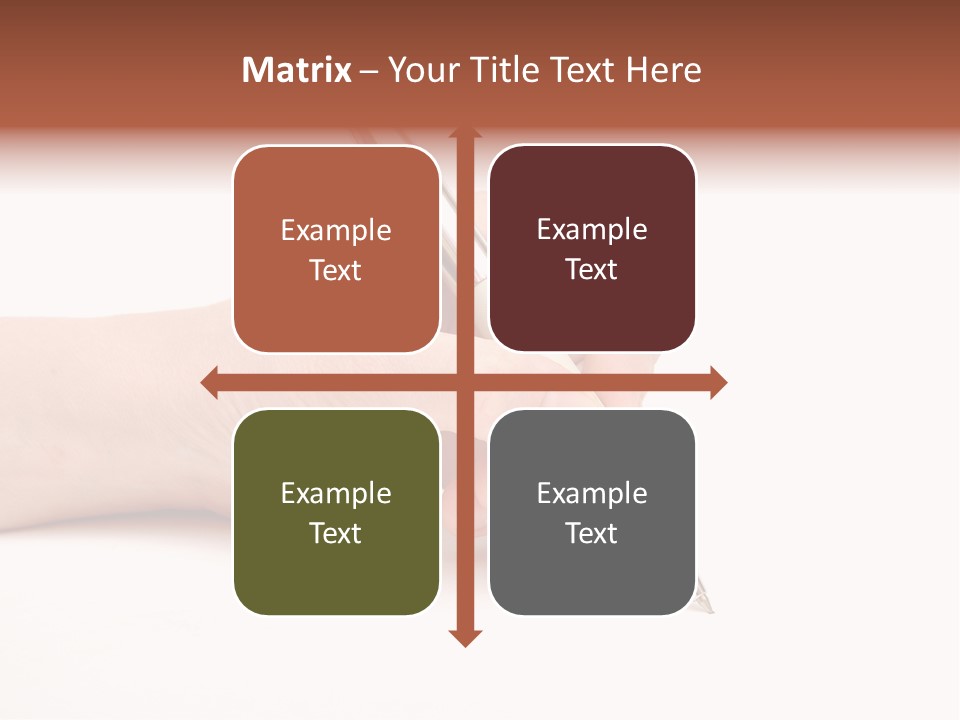 Pencil Empty Manager PowerPoint Template