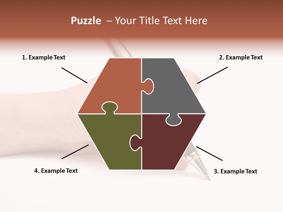 Pencil Empty Manager PowerPoint Template