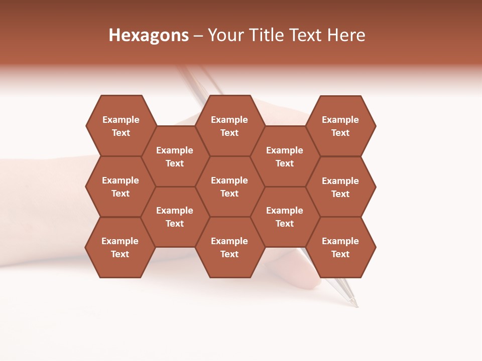 Pencil Empty Manager PowerPoint Template