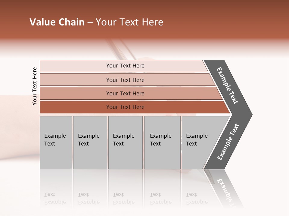 Pencil Empty Manager PowerPoint Template