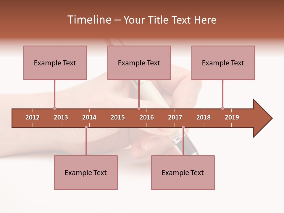 Pencil Empty Manager PowerPoint Template