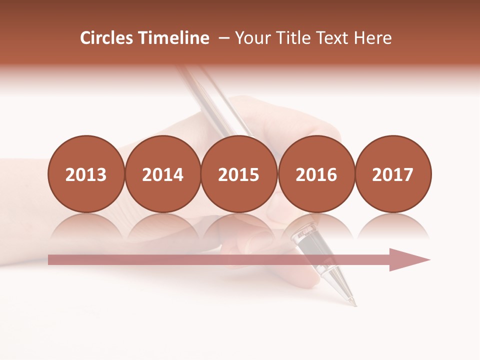 Pencil Empty Manager PowerPoint Template