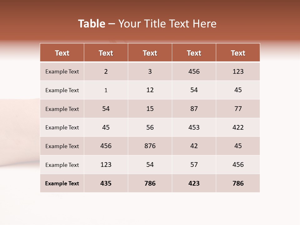 Pencil Empty Manager PowerPoint Template