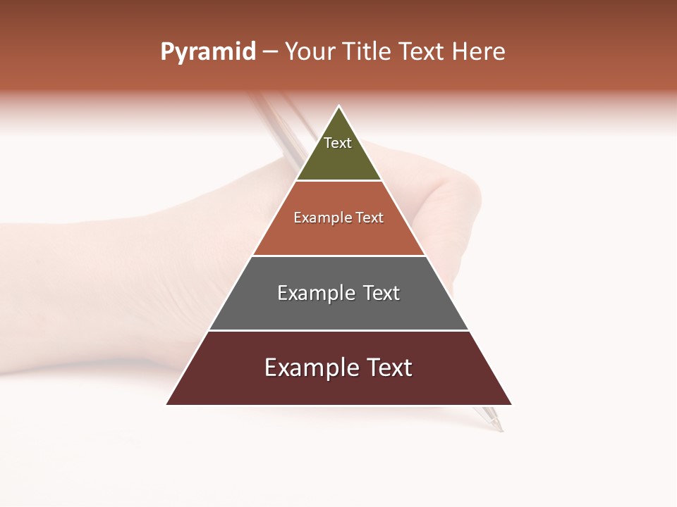 Pencil Empty Manager PowerPoint Template