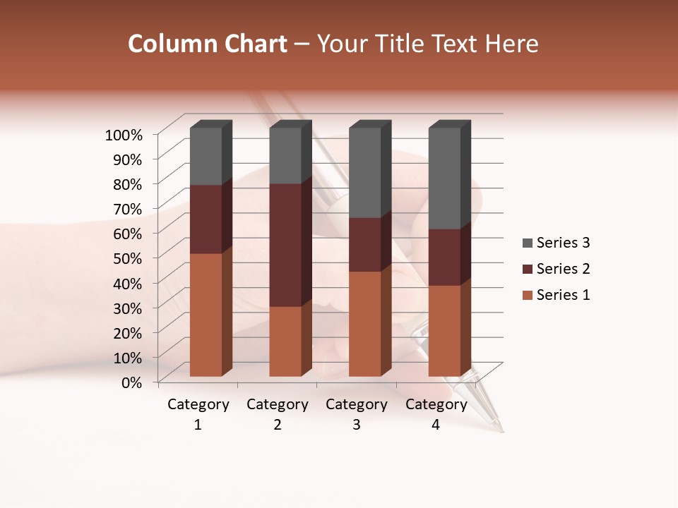 Pencil Empty Manager PowerPoint Template