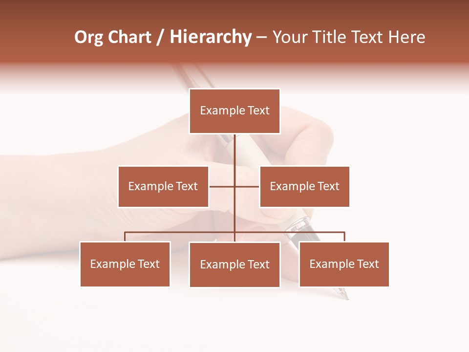 Pencil Empty Manager PowerPoint Template