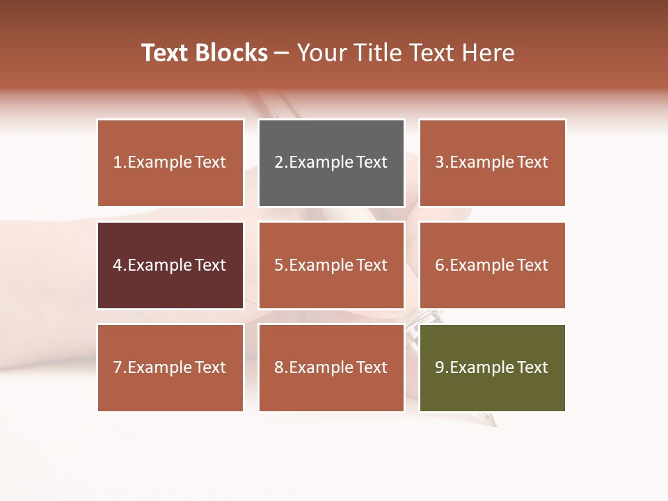 Pencil Empty Manager PowerPoint Template