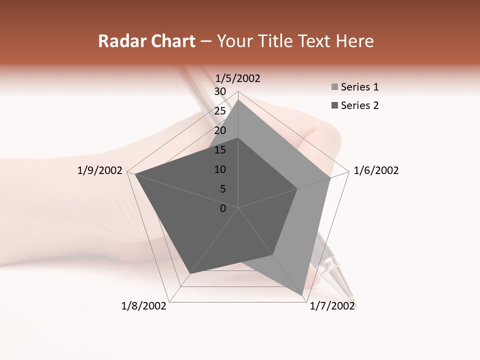 Pencil Empty Manager PowerPoint Template