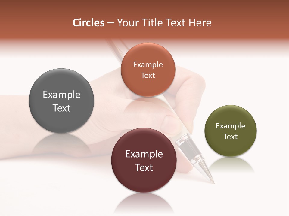 Pencil Empty Manager PowerPoint Template