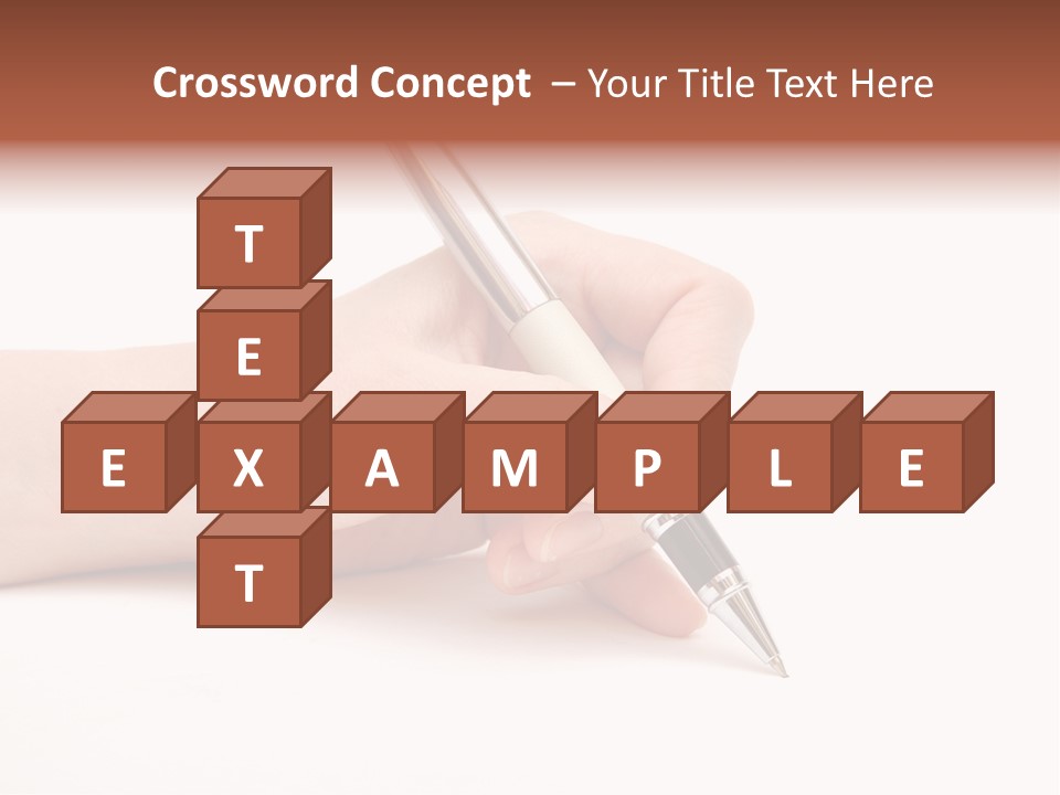 Pencil Empty Manager PowerPoint Template