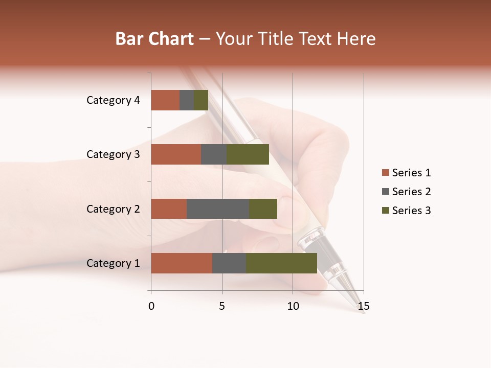 Pencil Empty Manager PowerPoint Template