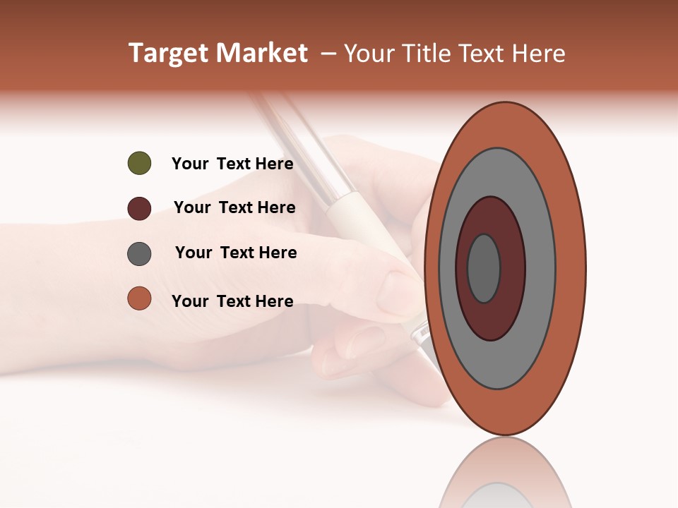 Pencil Empty Manager PowerPoint Template