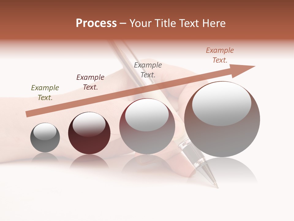 Pencil Empty Manager PowerPoint Template