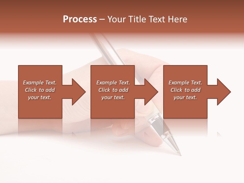 Pencil Empty Manager PowerPoint Template