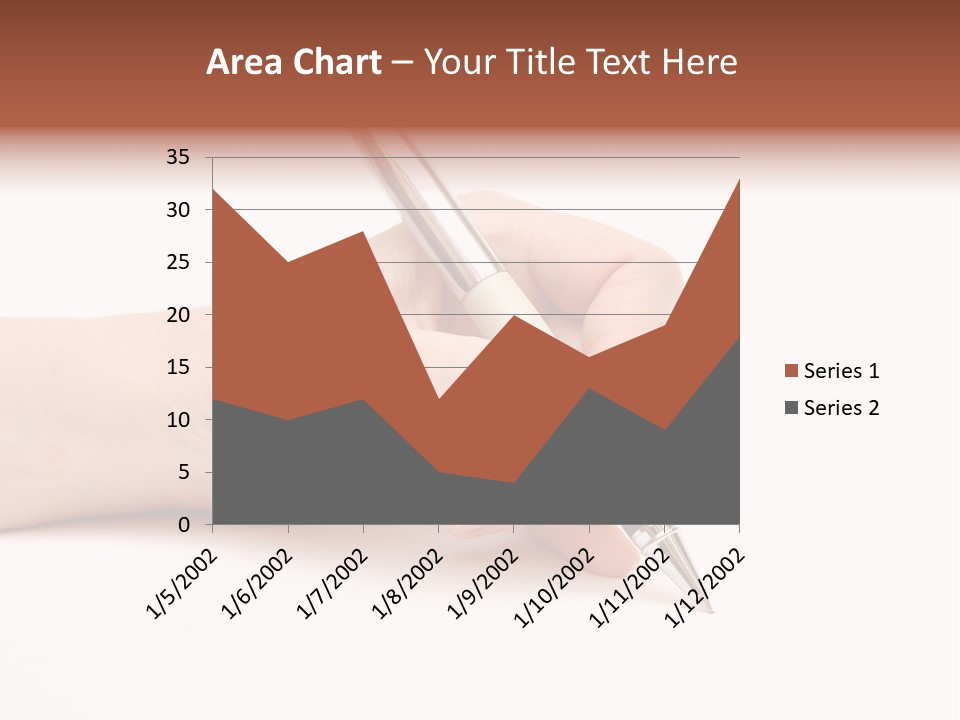 Pencil Empty Manager PowerPoint Template