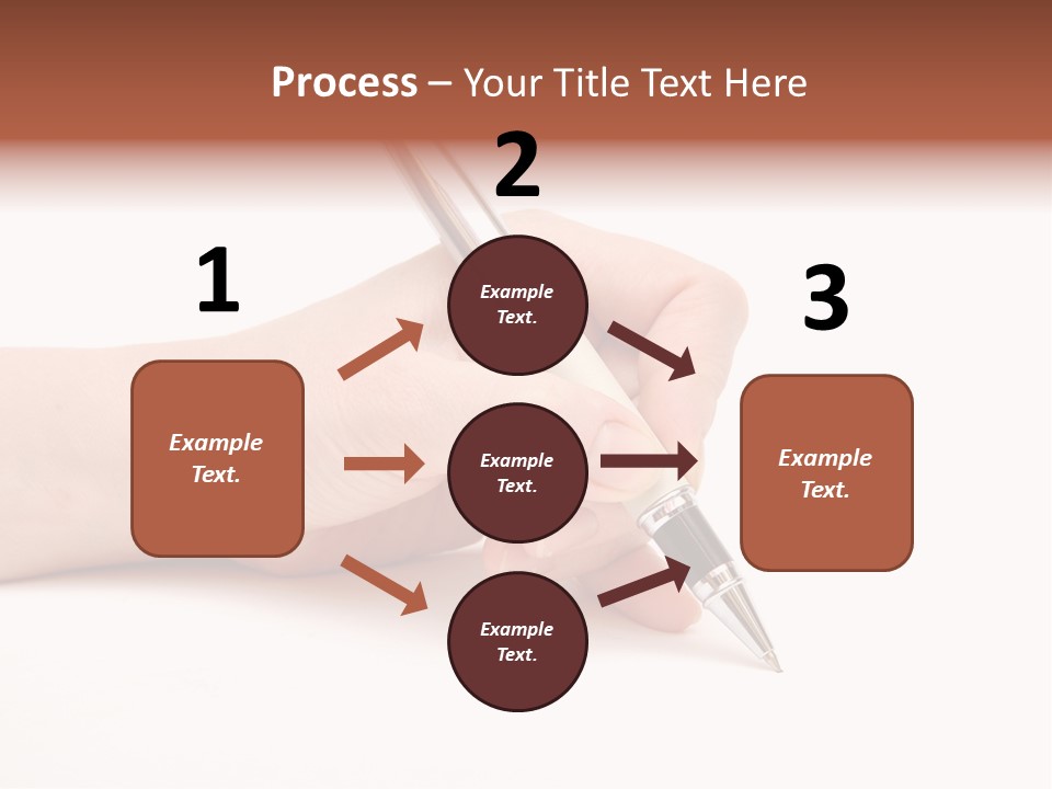 Pencil Empty Manager PowerPoint Template