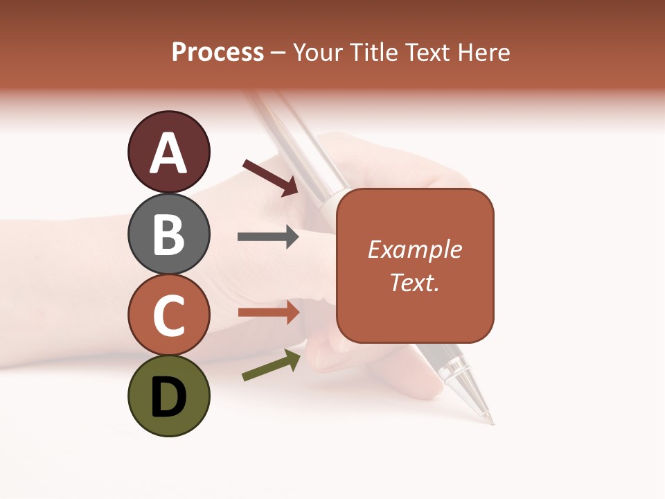 Pencil Empty Manager PowerPoint Template