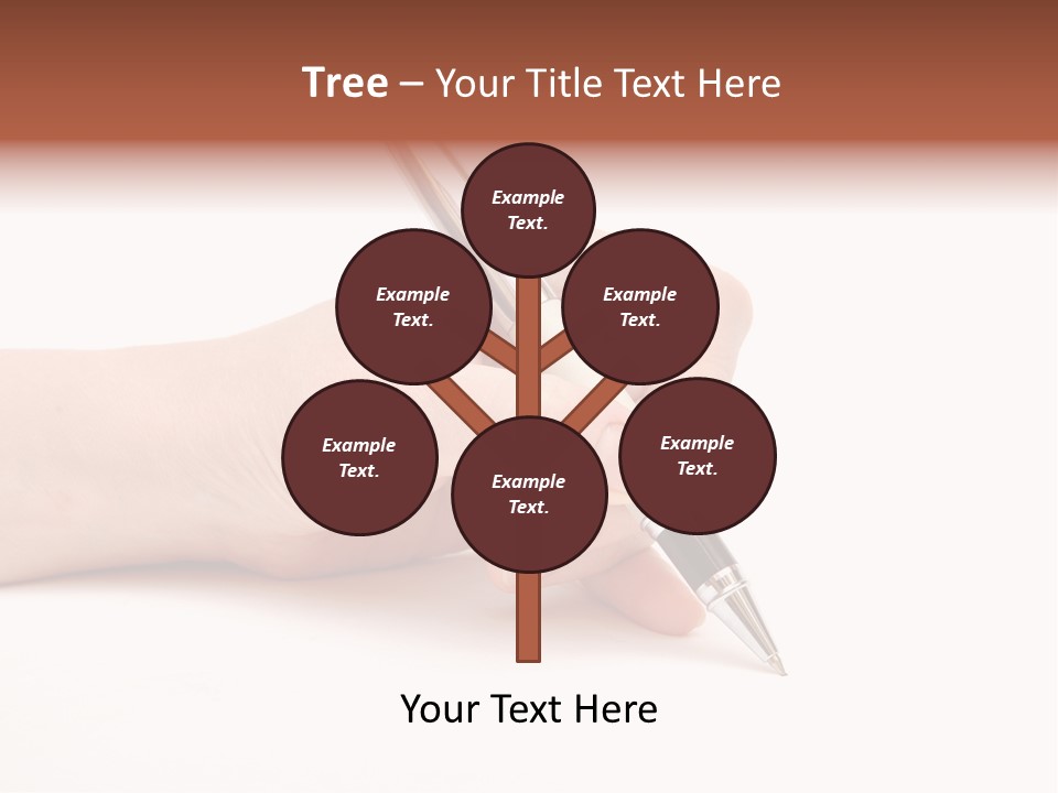 Pencil Empty Manager PowerPoint Template