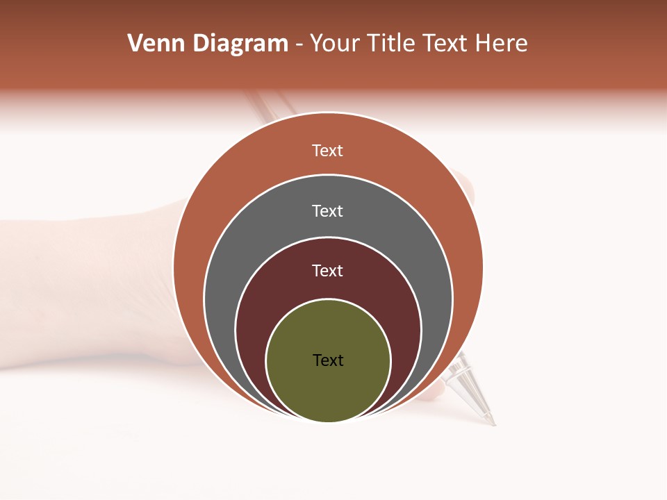 Pencil Empty Manager PowerPoint Template