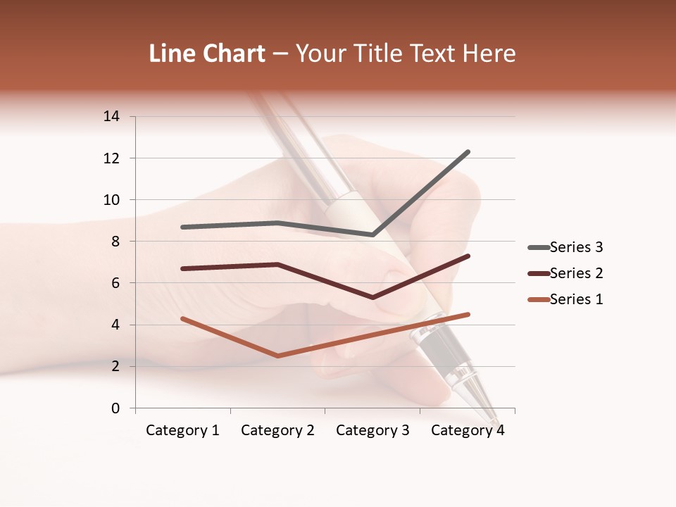 Pencil Empty Manager PowerPoint Template