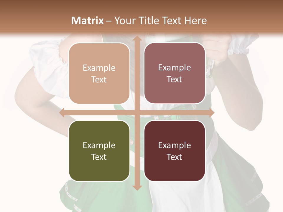 White  Grin PowerPoint Template