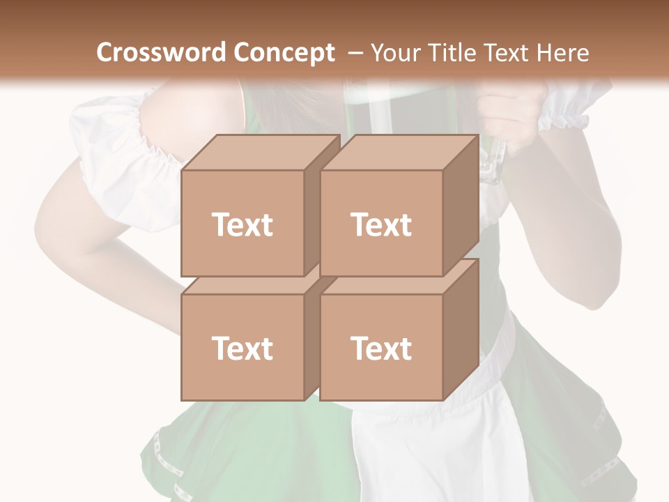 White  Grin PowerPoint Template