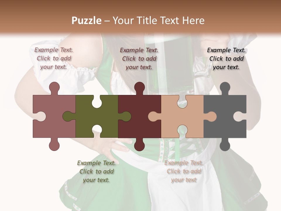 White  Grin PowerPoint Template