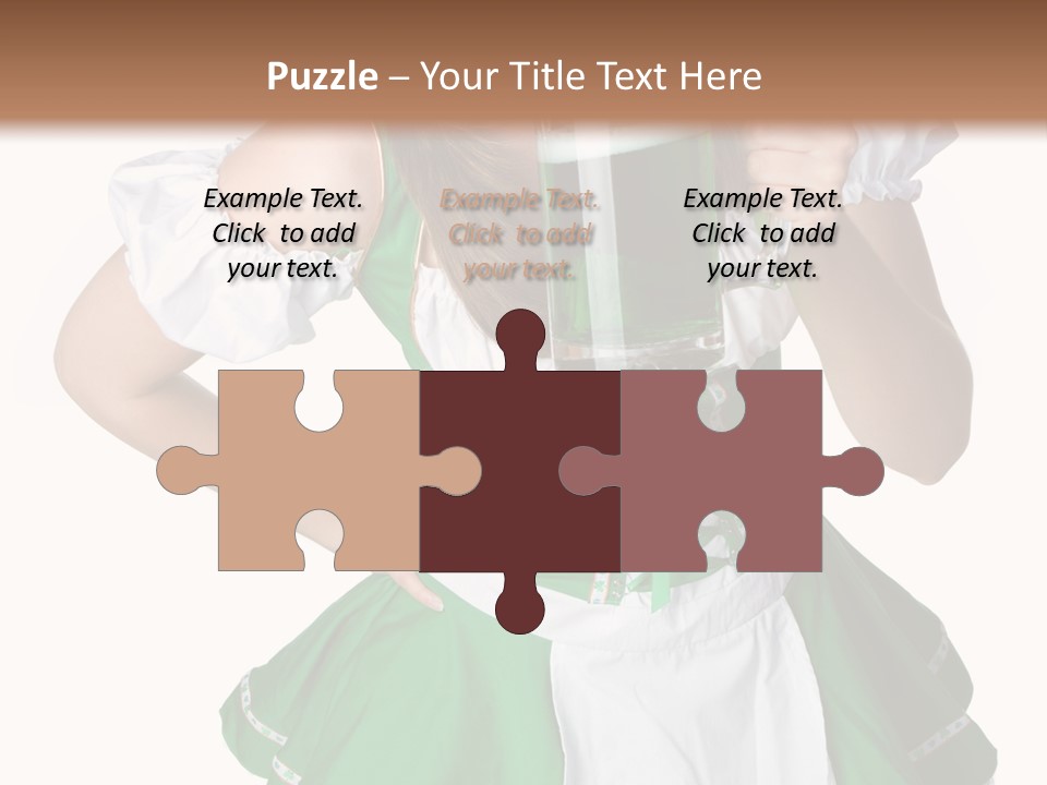 White  Grin PowerPoint Template