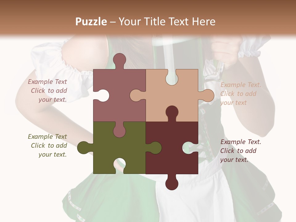 White  Grin PowerPoint Template