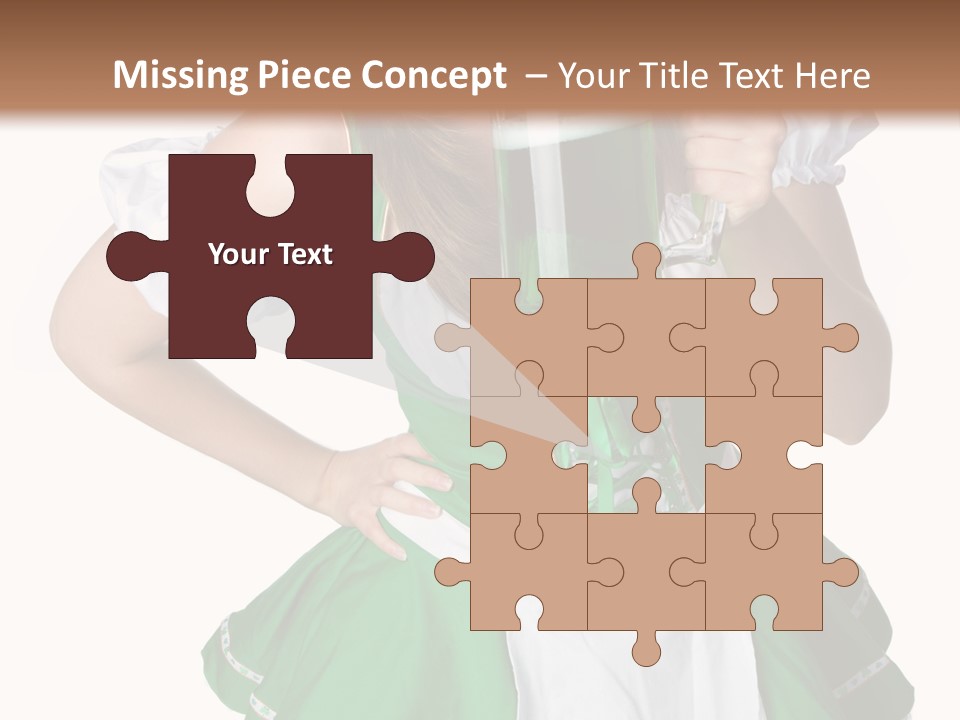 White  Grin PowerPoint Template