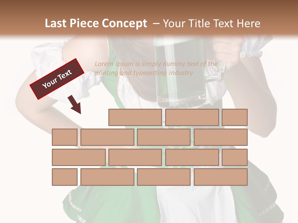 White  Grin PowerPoint Template