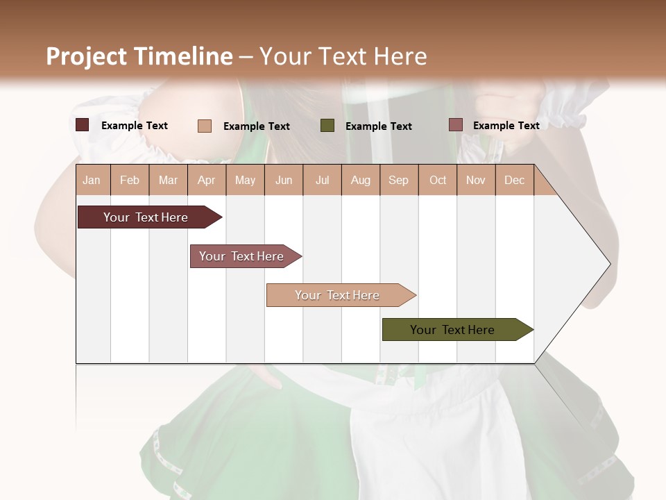 White  Grin PowerPoint Template