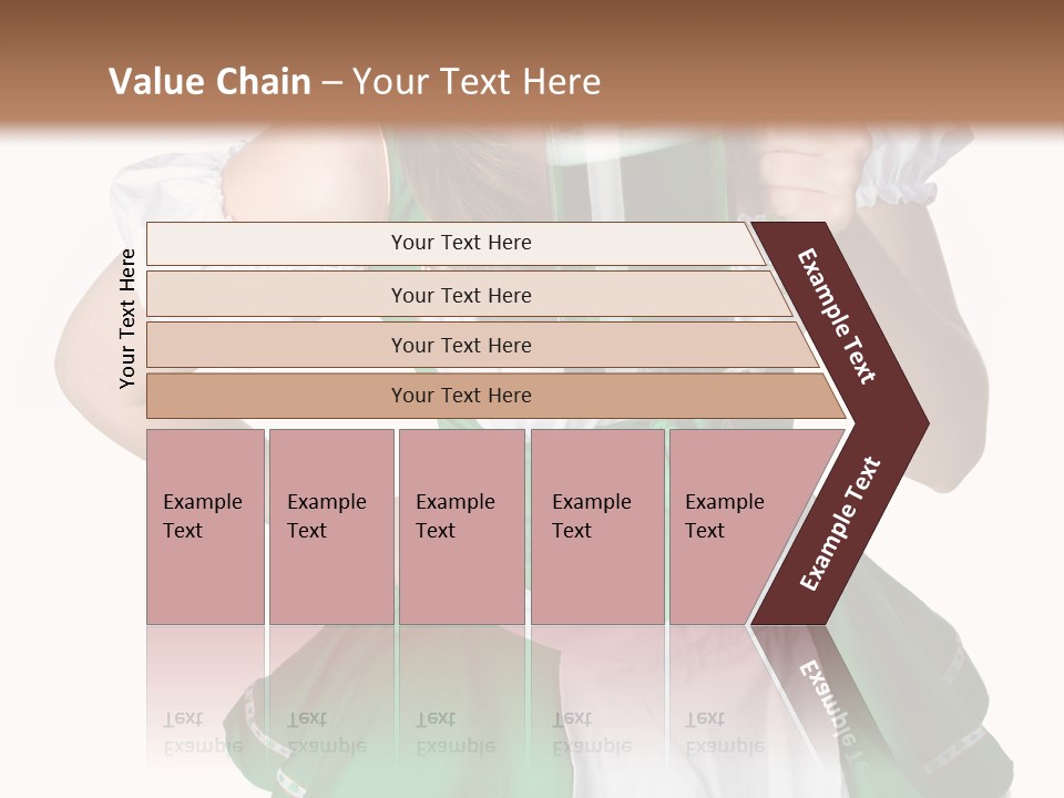 White  Grin PowerPoint Template