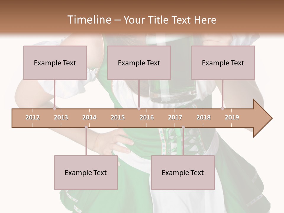 White  Grin PowerPoint Template