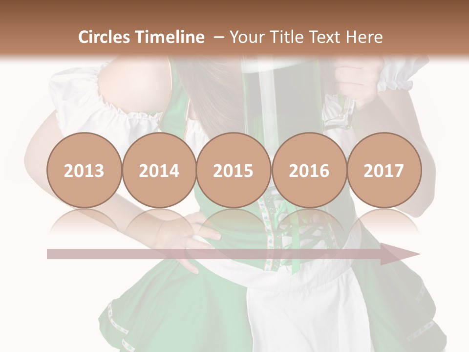 White  Grin PowerPoint Template