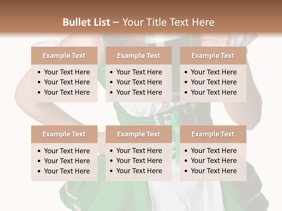 White  Grin PowerPoint Template