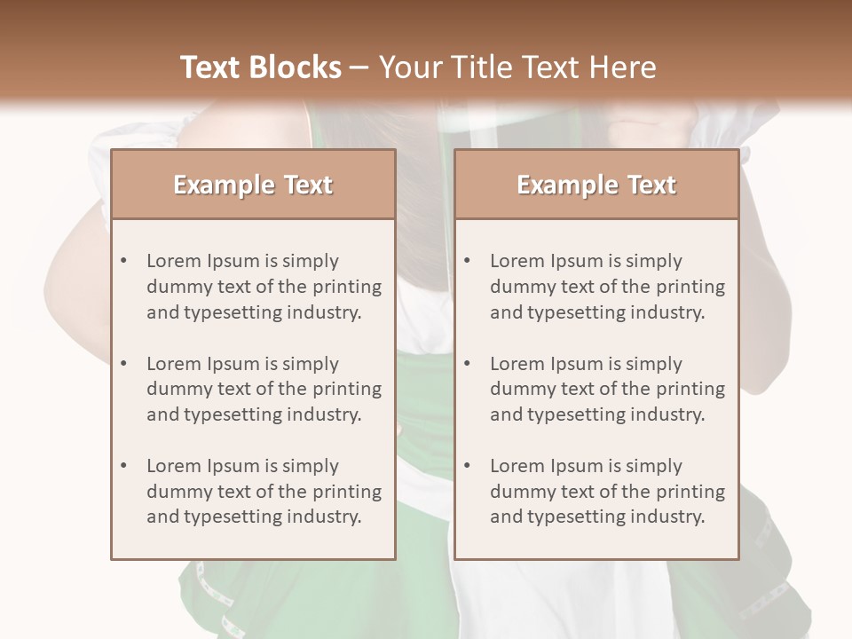 White  Grin PowerPoint Template