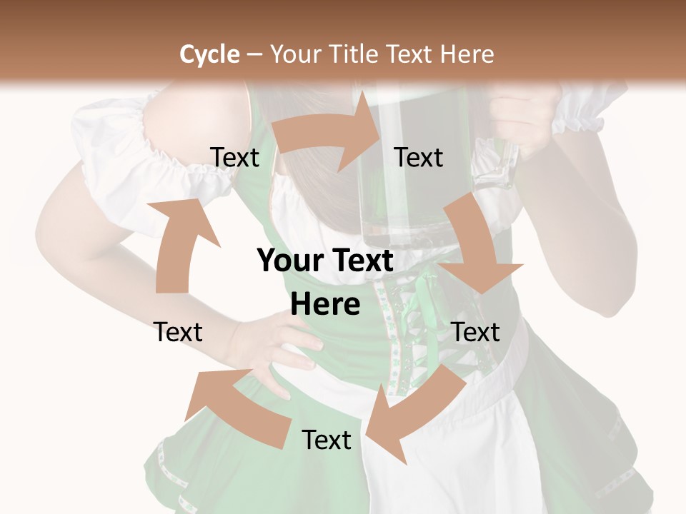 White  Grin PowerPoint Template