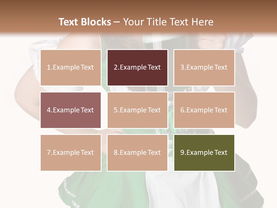 White  Grin PowerPoint Template