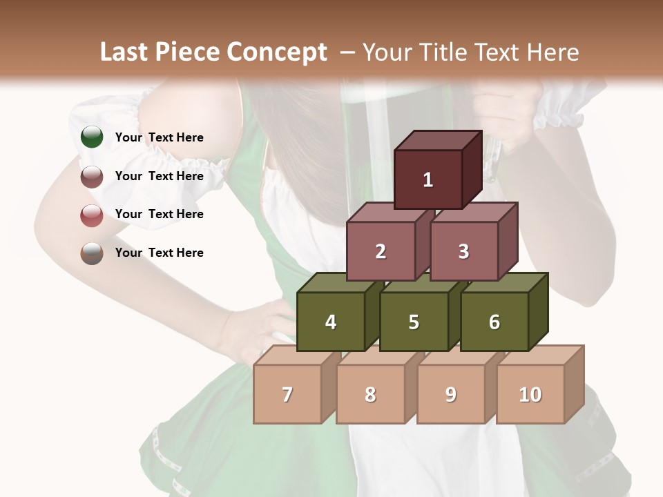 White  Grin PowerPoint Template